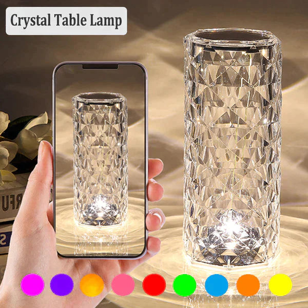 LED Crystal Table Lamp