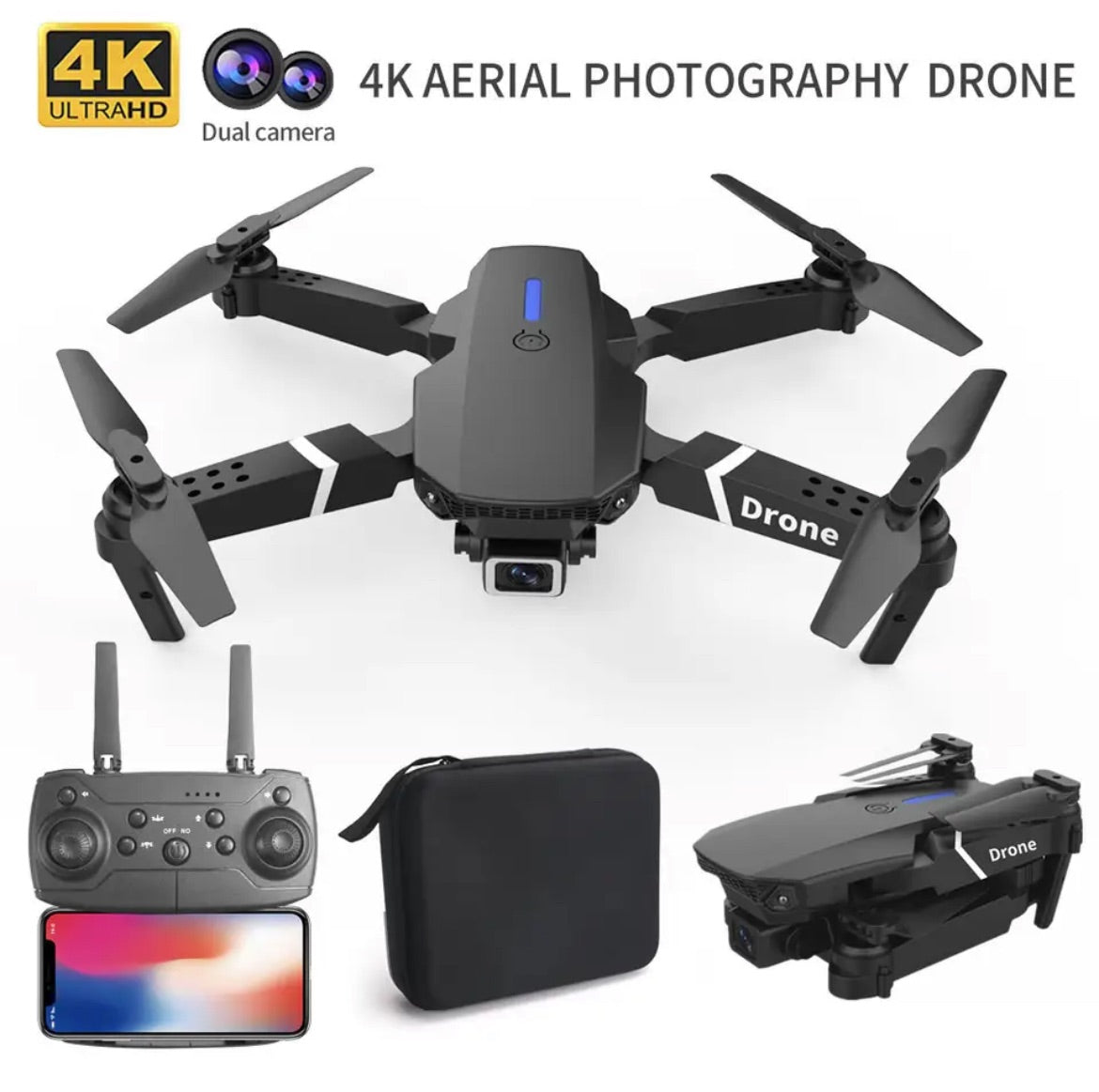 E88 Pro Drone with 4K HD